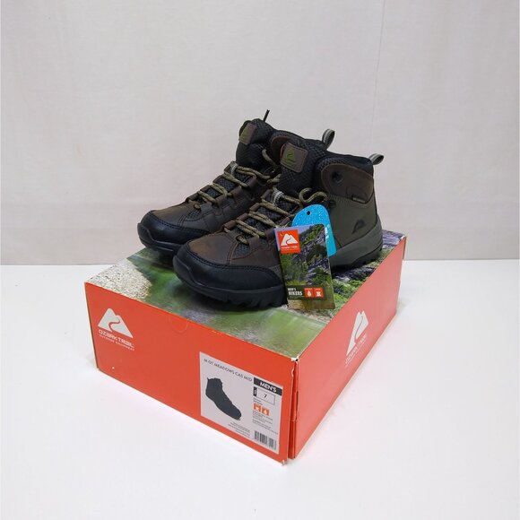Ozark Trail Meadows Mid Hiking Boots Leather & Mesh Upper Mens Size 7 Waterproof main image 7